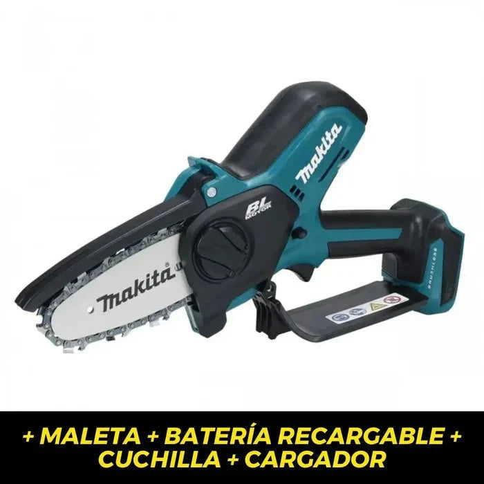 Mini Motosierra | Recargable Electrica Dos Baterias + Gafas Protectoras