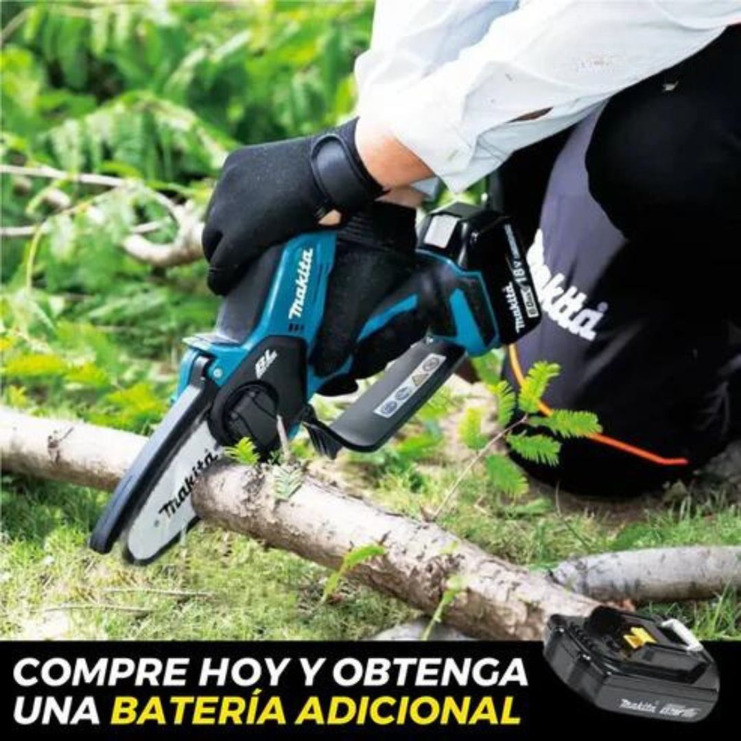 Mini Motosierra | Recargable Electrica Dos Baterias + Gafas Protectoras