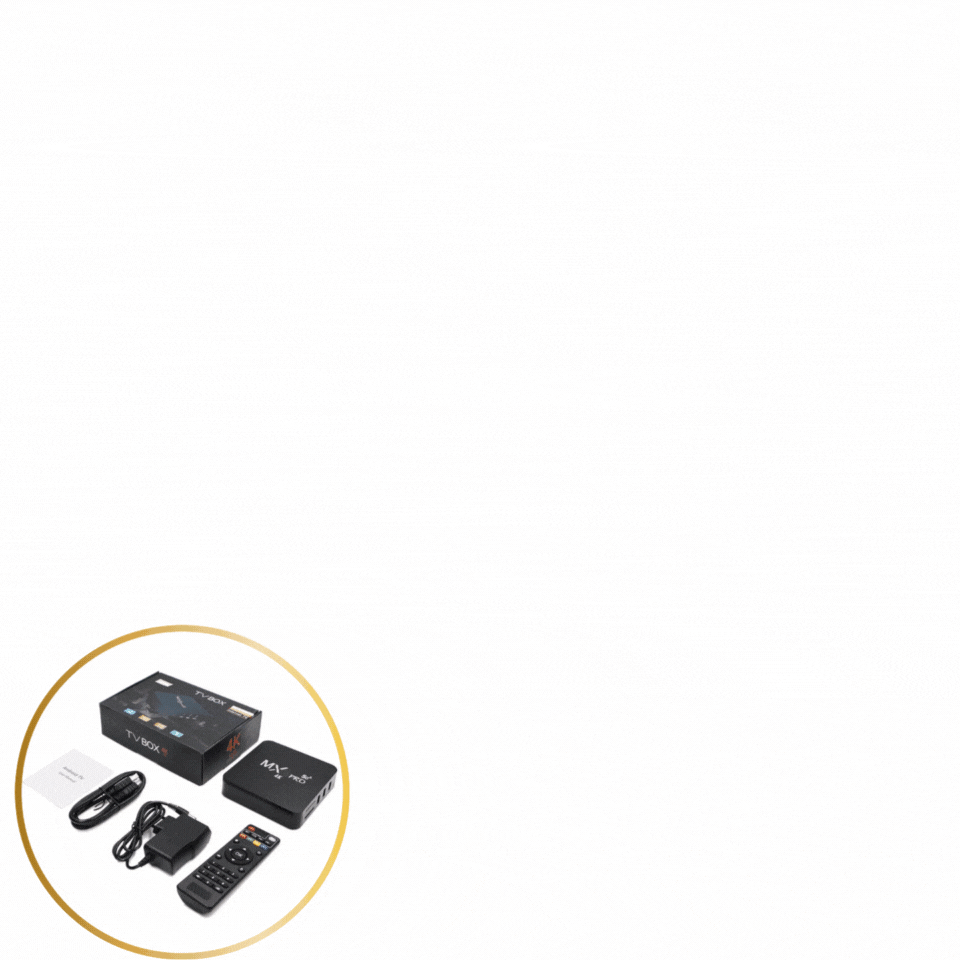Decodificador De Tv + 1000 Canales + Netflix, Amazon y Mas - PrimeBox® 📺