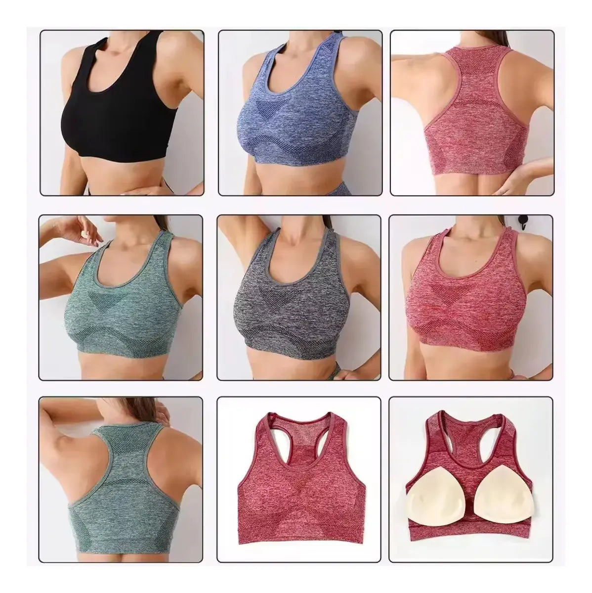 Conjunto Deportivo Mujer | Legging + Top Fitness de Cintura Alta Levanta Glúteos