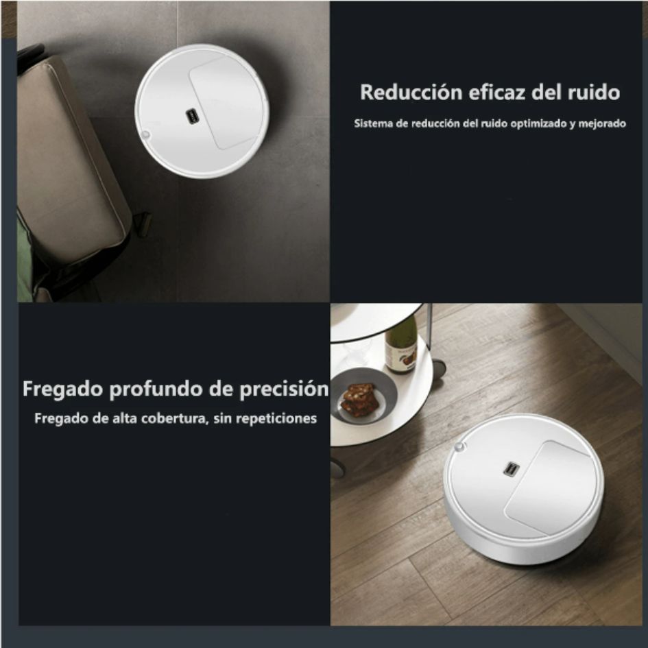 Robot Aspirador 3 en 1 - Limpieza Total de tu Casa