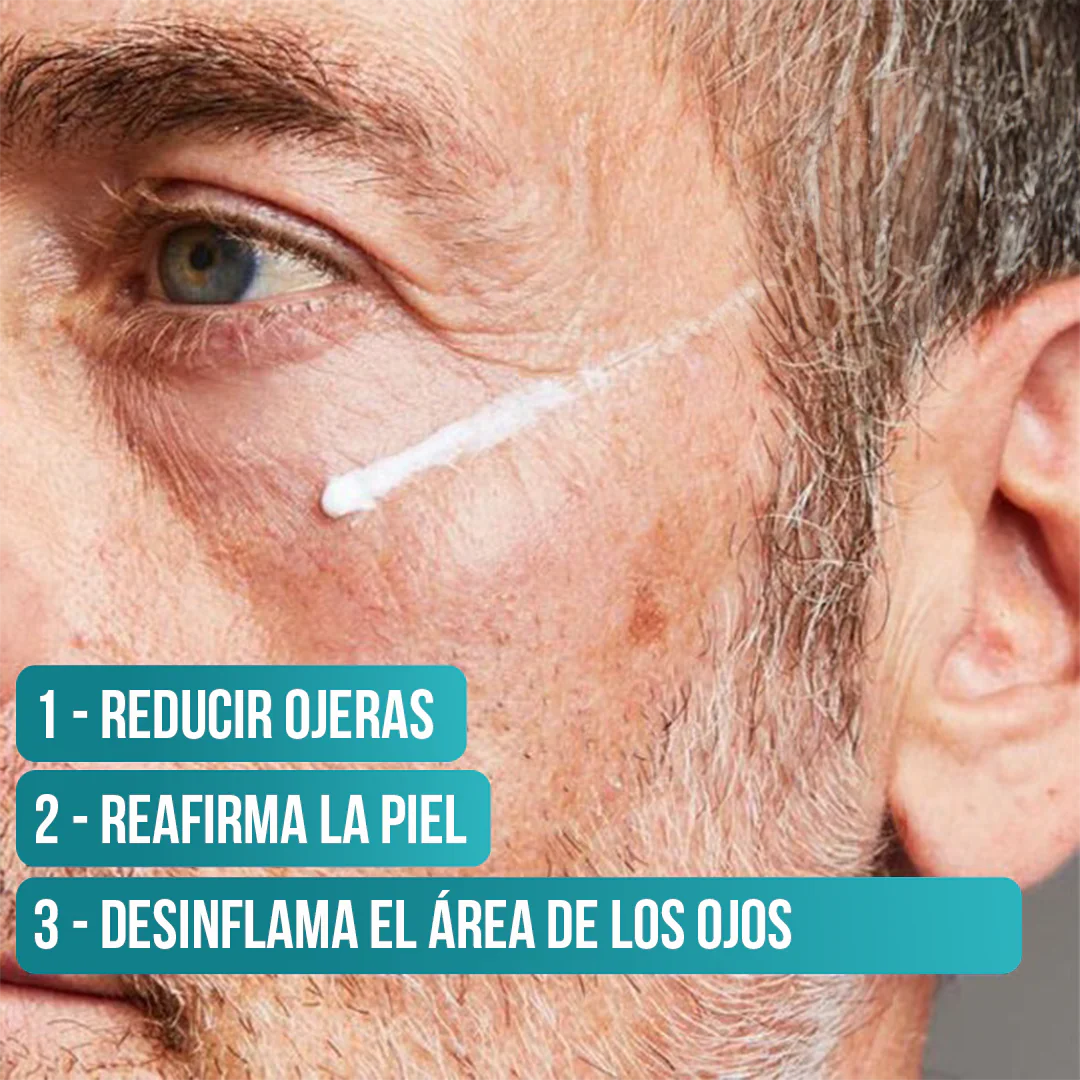 Crema Antiedad para Hombres - BioquaMen [Vitamina C + ácido Hialurônico]