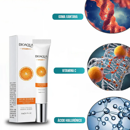 Crema Antiedad para Hombres - BioquaMen [Vitamina C + ácido Hialurônico]